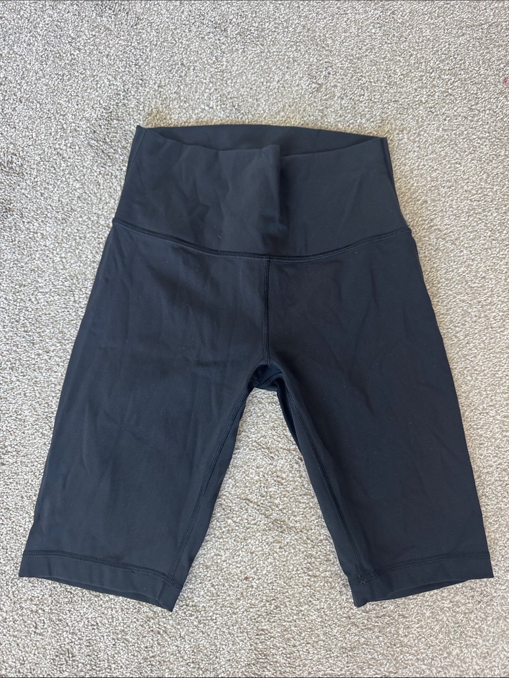 lululemon athletica Black High-Rise Bike Shorts